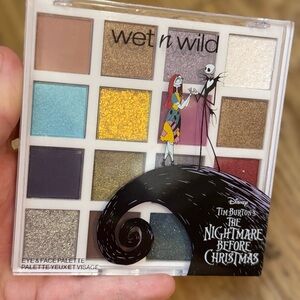 Limited edition Wet n Wild Nightmare Before Christmas Eyeshadow Palette